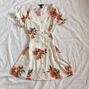 ✰ white polka dot summer dress ✰